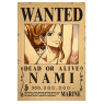 Nami Wanted Bounty Poster, nami wanted poster  -  (A3: 28 x 43 cm)